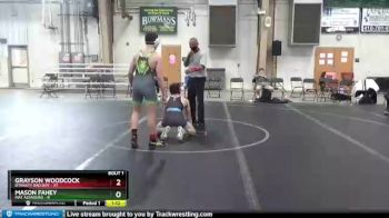 130 lbs Finals (2 Team) - Mason Fahey, Mat Assassins vs Grayson Woodcock, Dynasty Bad Boy