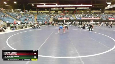 141 lbs Champ. Round 1 - 15 Adrian Ayala, Lindsey Wilson vs Donte Lopez, Oklahoma Wesleyan