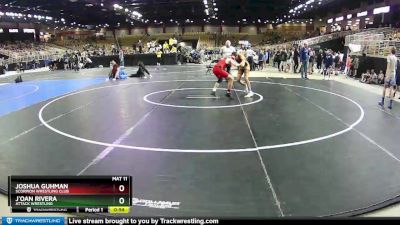 95 lbs Cons. Round 2 - J`oan Rivera, Attack Wrestling vs Joshua Guhman, Scorpion Wrestling Club