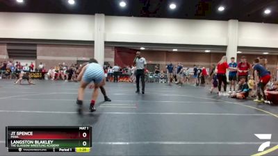 187 lbs Cons. Semi - Langston Blakley, The Glasgow Wrestling Academy vs Jt Spence, PSWA