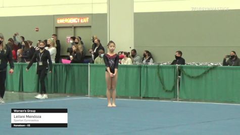 Leilani Mendoza - Women's Group, Spartan Gymnastics - 2021 Christmas on the Chesapeake