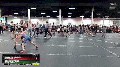 60 lbs Round 3 (8 Team) - Rocco Barone, Bitetto Trained vs Bradley Snyder, Terps Xpress