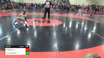 78 lbs Champ. Round 2 - Harper Hamacher, Grynd vs Breken Navarro, KMS