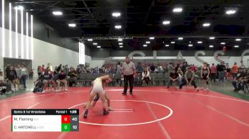 70 lbs Semis & 1st Wrestleback (8 Team) - Matthew Fleming, West Virginia vs Crue HATCHELL, Elite Ath Club DZ (IN)