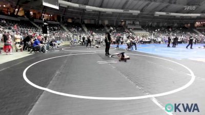 49 lbs Consi Of 8 #1 - Grant Remus, Bartlesville Wrestling Club vs Beckam Kolar, Smith Wrestling Academy