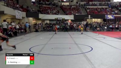 70 lbs Champ. Round 1 - Shane Redding, Hardin Wrestling Club vs Roderick Friend, Miles City Wrestling Club