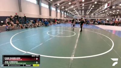 44 lbs Quarterfinal - Paxton Kaerwer, ReZults Wrestling vs Elijah Coffel, NB Elite Wrestling Club