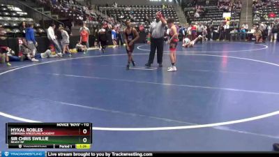 112 lbs Cons. Round 4 - Mykal Robles, Nebraska Wrestling Academy vs Sir Chris Swillie, Ready RP