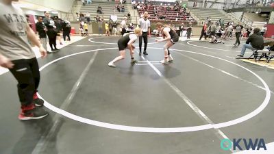 150 lbs Rr Rnd 2 - Brooklynn McKinney, Wagoner Takedown Club vs Charlee Hodge, Sperry Wrestling Club