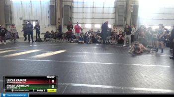 48 lbs Round 1 - Lucas Krause, Vougar`s Honors vs Ryker Johnson, 84 Athletes