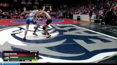 3A-138 lbs Cons. Round 3 - Luke Johnson, Bremen vs Ryan Rector, Harlem