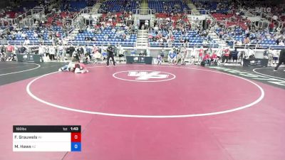 160 lbs Rnd Of 128 - Finn Grauwels, Wisconsin vs Max Haws, Arizona