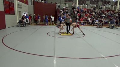 113 lbs Round Of 16 - Patrick Lingafelt, Strong Rock Christian School vs Jet Ligums, St. John's School