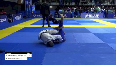 PATRICKY EMANNUEL GOMES LUZ vs ANDREA VERDEMARE 2023 European Jiu-Jitsu IBJJF Championship