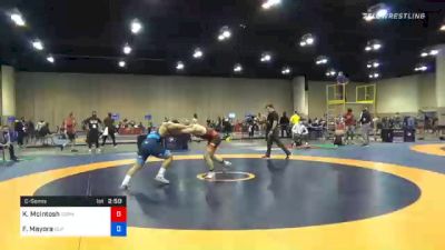 70 kg Consolation - Kasper McIntosh, Gopher Wrestling Club - RTC vs Fidel Mayora, Cliff Keen Wrestling Club