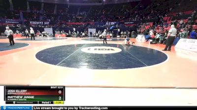 3A 195 lbs Cons. Round 1 - Josh Ellery, Hoffman Estates (H.S.) vs Matthew Janiak, Plainfield (South)