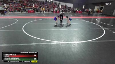 57 lbs Cons. Round 4 - Trae Pinter, Ringers vs Emmit Madigan, Waunakee Wrestling Club