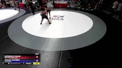 190 lbs Cons. Round 4 - Leonidus Chhav, Red Wave Wrestling vs Edgar Ramirez, California