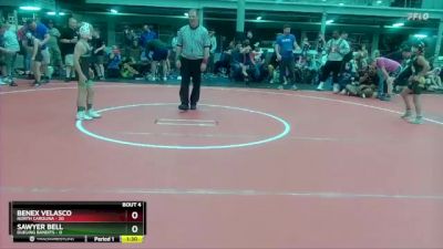 68 lbs Placement (4 Team) - Benex Velasco, North Carolina vs Sawyer Bell, Dueling Bandits