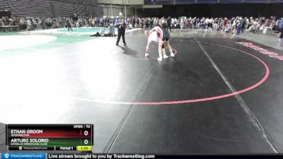 70 lbs Semifinal - Ethan Groom, Washington vs Arturo Solorio, Othello Wrestling Club