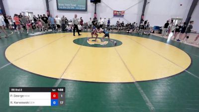 35 kg Rr Rnd 2 - Payton George, MGW Rebels vs Riley Karwowski, Wyoming Seminary