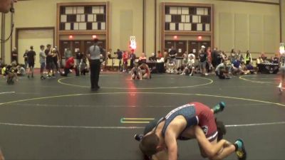 112 lbs Finals (8 Team) - Luke Riker, SVRWC Silver vs Tyler Barton, Ride Out WC