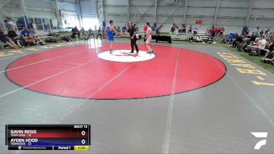 145 lbs Placement Matches - Gavin Regis, Team Utah vs Ayden Hood, Tennessee