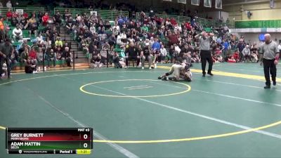 113 lbs Semifinal - Adam Mattin, DELTA vs Grey Burnett, PERRYSBURG