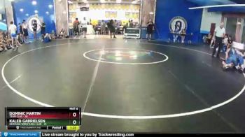 182 lbs Round 5 (8 Team) - Dominic Martin, Team Clay vs Kaleb Gabrielsen, Heritage Wrestling Club