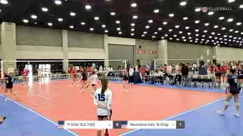 TI Elite 15.2 (HO) vs Munciana Indy 15 Dragons - 2022 JVA World Challenge presented by Nike - Expo Only