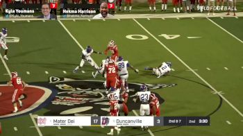 Replay: Mater Dei  vs Duncanville - 2021 Mater Dei vs Duncanville | Aug 27 @ 7 PM