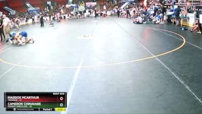 130 lbs Quarterfinal - Maddox McArthur, Teknique vs Cameron Chinavare, Dundee Wrestling