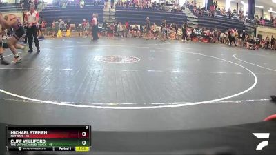 170 lbs Semis & 1st Wrestleback (8 Team) - Cliff Williford, The Untouchables Black vs Michael Stepien, Mat Rats