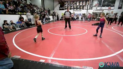 49-52 lbs Rr Rnd 1 - Aubrey Snyder, Dark Cloud Wrestling Club vs Ruby Johnson, Sallisaw Takedown Club