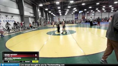 84 lbs Rd# 5- 3:45pm Friday Final Pool - Bryson Drennen, Minion Green vs Eddie Woody, Cali Red