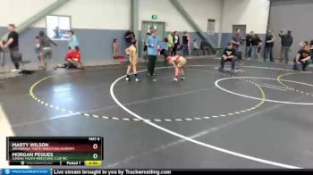 62 lbs Round 4 - Morgan Pegues, Juneau Youth Wrestling Club Inc. vs Marty Wilson, ANCHORAGE YOUTH WRESTLING ACADEMY