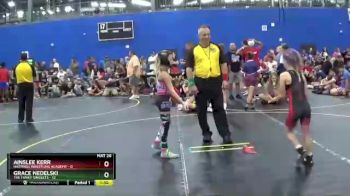 58 lbs Round 1 (6 Team) - Grace Nedelski, The Funky Singlets vs Ainslee Kerr, Hastings Wrestling Academy