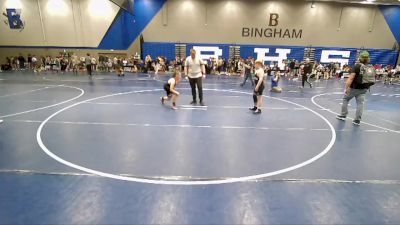 120 lbs Quarterfinal - Takai Saafi, West Jordan vs Maddix Anderson, Wasatch Wrestling Club