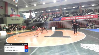 136 lbs Round Of 16 - Gianna Moreno, Friends (Kan.) vs Adaugo Nwachukwu, William Penn (Iowa)