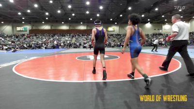 113 lbs Round Of 16 - Davyd Cera, Tokay Wrestling Club vs Elijah Valencia, Merced Bears WC