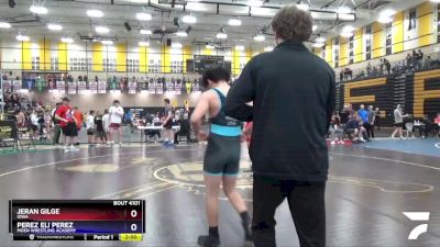 138 lbs Cons. Round 2 - Jeran Gilge, Iowa vs Perez Eli Perez, Moen Wrestling Academy