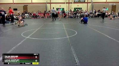 68 lbs Finals (2 Team) - Lucas Huntley, North Baltimore WC vs Talan Berube, Machine Shed WC