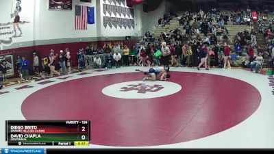 126 lbs Cons. Round 4 - David Chapla, Centennial vs Diego Brito, Granite Hills (El Cajon)