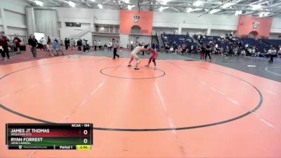 165 lbs Cons. Round 1 - James Jt Thomas, Wesleyan (CT) vs Ryan Forrest, John Carroll