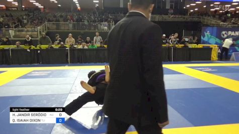 HÉLIO JANDIR SERÓDIO CAIO vs QUINTON ISAIAH DIXON 2024 Pan Jiu Jitsu IBJJF Championship