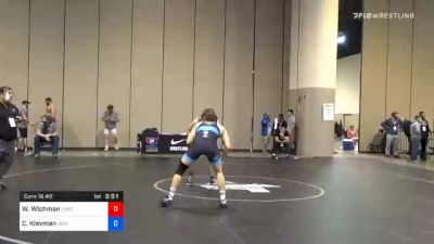 70 kg Consolation - Weston Wichman, Unattached vs Connor Kievman, New York City RTC