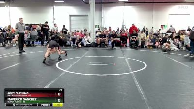 76 lbs Round 4 (8 Team) - Maverick Sanchez, Rough House vs Joey Fleming, Mat Assassins Grey