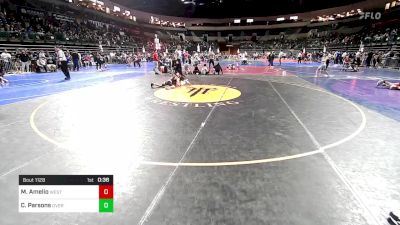 75 lbs Consi Of 16 #1 - Matthew Amelio, West Essex vs Casen Parsons, Overtime