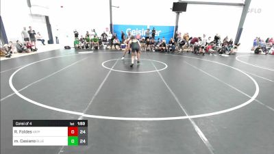 163 lbs Consi Of 4 - Ronin Foldes, Virginia Team Predator vs Max Casiano, Blue Wave