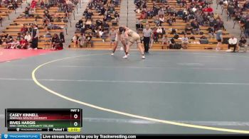197 lbs Champ. Round 1 - Rives Hargis, Iowa Central Community College vs Casey Kinnell, Nebraska Weslyn University